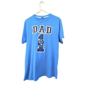Homage Chicago Bears Graphic Tee Dad Fathers Day Short Sleeve T-Shirt Football